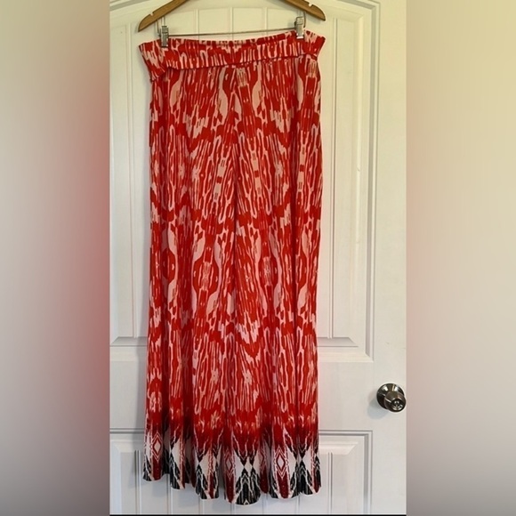 NWT  new directions Palazzo wide leg boho Pull on Pants Size XL - Picture 1 of 9
